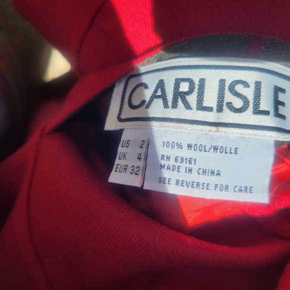 Vintage Carlisle Plaid Jacket Skirt Suit - Picture 5 of 8